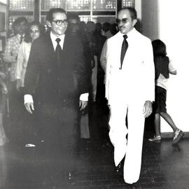 Professor Lauro Correia e Ministro Reis Velloso